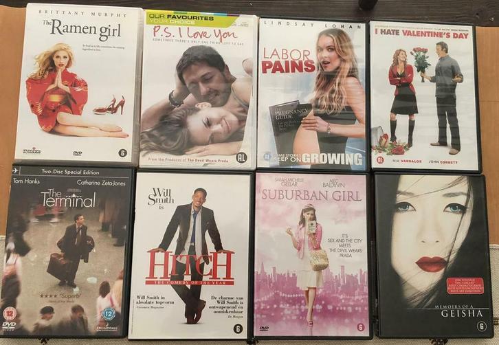 7-DVD pakket humor / romantiek / drama - nieuw, Cd's en Dvd's, Dvd's | Komedie, Romantische komedie, Ophalen of Verzenden