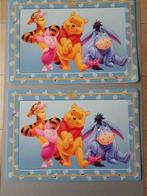 2 sets de table Winnie l'Ourson, Enlèvement, Comme neuf, Bleu, Set de table