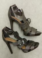 734 * ZARA sexy lederen gladiator sandalen (40), Pumps, Verzenden, Zara, Zo goed als nieuw