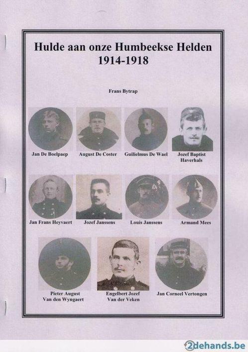 Hulde aan onze Humbeekse Helden 1914-1918, Boeken, Oorlog en Militair, Nieuw, Verzenden