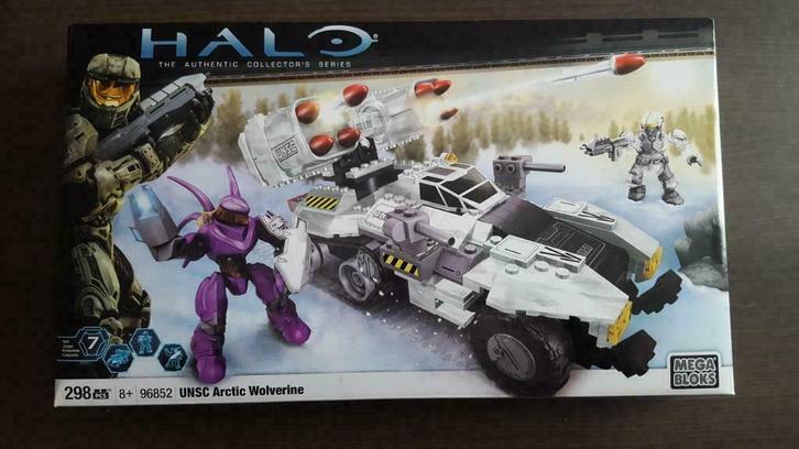 Mega Bloks 96852 Halo Wars UNSC Arctic Wolverine, Kinderen en Baby's, Speelgoed | Duplo en Lego, Nieuw, Duplo, Complete set, Ophalen of Verzenden
