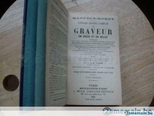 Nouveau manuel complet du graveur en creux et en relief, tom, Livres, Livres d'étude & Cours, Utilisé