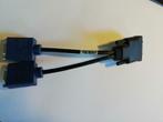 DMS 59 to 2x VGA Splitcable, Ophalen of Verzenden, Zo goed als nieuw
