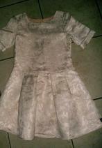 chic gevoerd feestkleedje mt 128, Kinderen en Baby's, Ophalen of Verzenden, Gebruikt, 122 t/m 128, Meisje