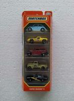 Matchbox 5-Pack - 2020 Coffee Cruisers II - Nieuwstaat, Hobby en Vrije tijd, Nieuw, Matchbox, Ophalen of Verzenden, Auto