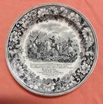 Assiette porcelaine L. Lebeuf & Thibault Montereau 1830-33, Enlèvement