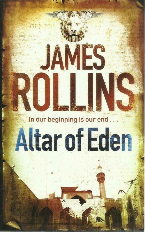 ALTAR OF EDEN - James ROLLINS, Livres, Thrillers, Comme neuf, Europe autre, Enlèvement