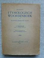 Ancien dictionnaire étymologique de la langue néerlandaise, Livres, Utilisé, Vancoullie J., Enlèvement ou Envoi