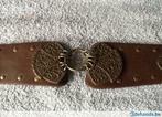Centuur / riem in leder ( esprit), Kleding | Dames, Ophalen of Verzenden, Gedragen, Bruin