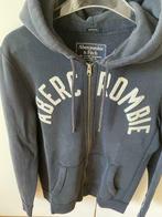 Donkerblauwe gilet met rits van het merk Abercrombie & Fitch, Blauw, Ophalen of Verzenden, Zo goed als nieuw, Maat 34 (XS) of kleiner