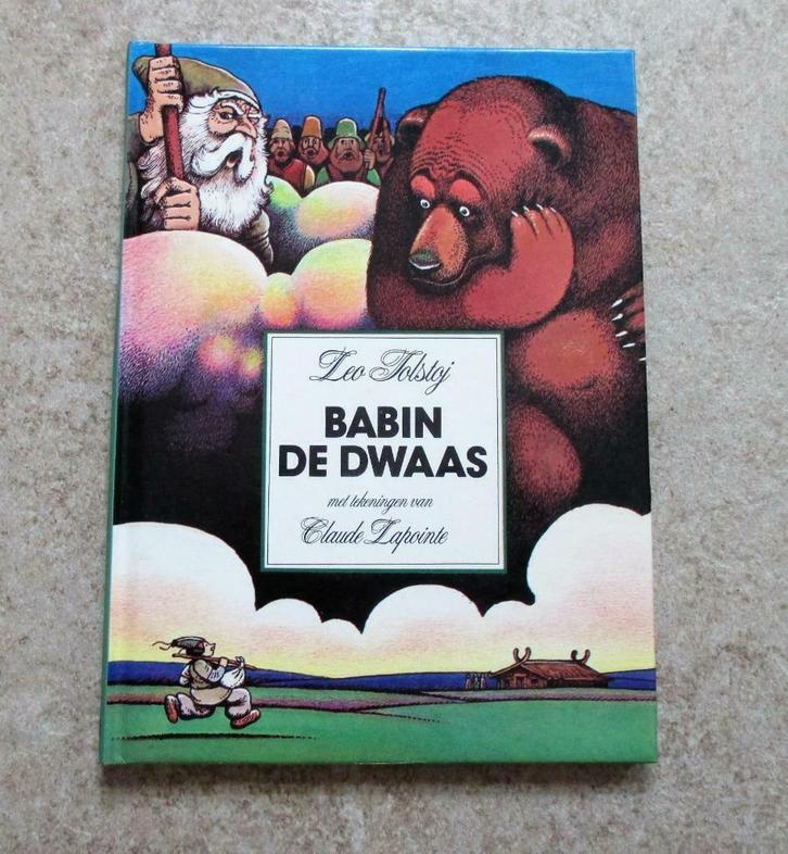 Boekje - Babin de Dwaas - Leo Tolstoj, Boeken, Kinderboeken | Jeugd | onder 10 jaar, Zo goed als nieuw, Sprookjes, Ophalen of Verzenden