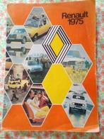 documentation renault annee 1975, Livres, Enlèvement ou Envoi, Neuf