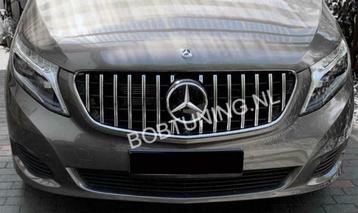 Grill AMG GT GTR style Mercedes vito w447 2014- Panamericana