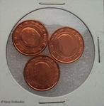 Belgie 1 cent 1999 k.ster + g.ster + 2001, Gratis verzending, Setje, Metaal, Verzenden