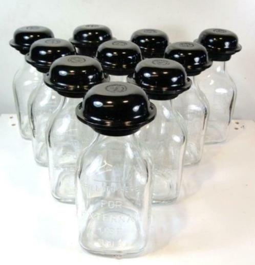 glas en bakeliet :10 bokalen, Verzamelen, Overige Verzamelen, Gebruikt, Ophalen of Verzenden