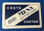 Speelkaart brouwerij Mena Rotselaar Costo Castar, Comme neuf, Enlèvement ou Envoi