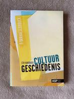 Een handboek cultuurgeschiedenis, Comme neuf, Karel Vanhaesebrouck, Enlèvement ou Envoi, Enseignement supérieur
