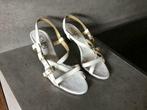 sandalen scapa maat 38, Scapa, Wit, Gedragen, Sandalen of Muiltjes