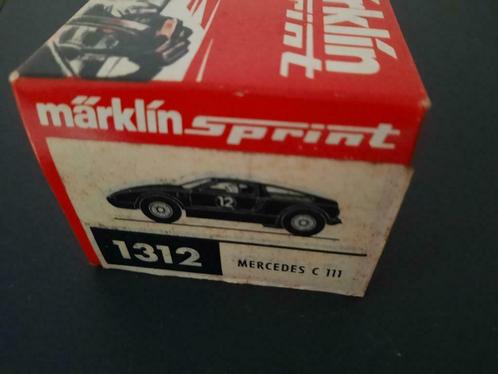Marklin Sprint 1312 Mercedes C111 oranje in OVP, Hobby en Vrije tijd, Modelauto's | 1:43, Zo goed als nieuw, Auto, Overige merken