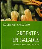 Boek : "Koken met Carluccio - groenten en salades"., Italie, Enlèvement ou Envoi