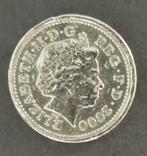 Zeldzame 1 pound 2000 met offset persing, Ophalen of Verzenden, Overige landen, Losse munt
