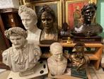 Div. Carara marmeren/ bronzen buste Napoleon Bonaparte 60cm