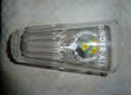 #M bier glas GINDER - ALE " Ribbelglas " Martinas Merchtem, Ophalen of Verzenden, Nieuw, Bierglas