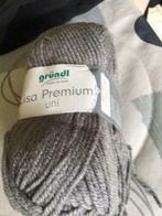 Laine à tricoter grise 9 pelotes de 50gr, Tricot, Aiguille, Neuf