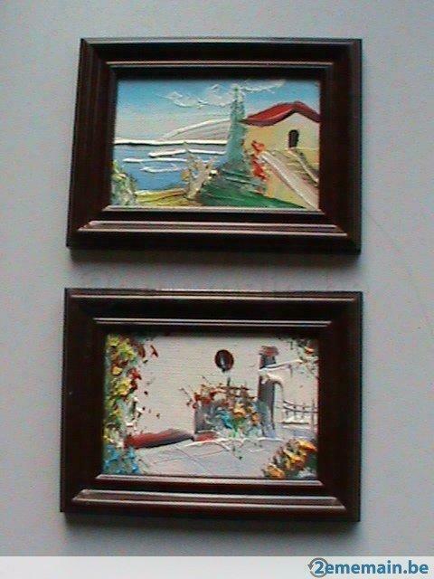 Lot de mini cadres, Gebruikt