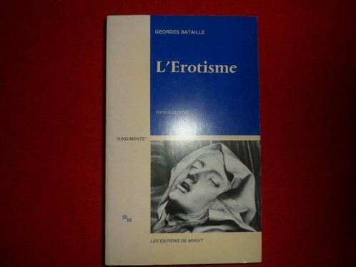 Georges Bataille: L'Erotisme, Livres, Psychologie, Utilisé, Enlèvement ou Envoi