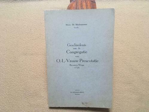 Geschiedenis van de congregatie van O.L.V Presentatie te Bev, Boeken, Geschiedenis | Stad en Regio, Gelezen, Ophalen of Verzenden