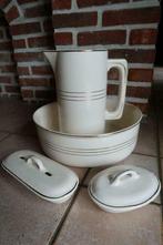 Vintage Keramische Pitcher  Wash Basin Set, Antiek en Kunst, Ophalen of Verzenden