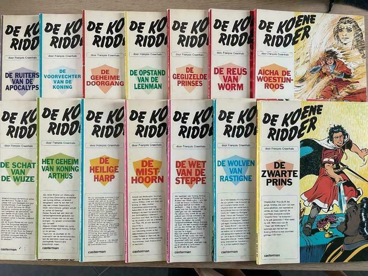 De koene ridder - F. Craenhals - 11 strips, Livres, BD, Utilisé, Plusieurs BD, Enlèvement
