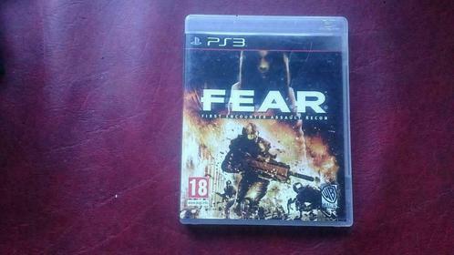 Fear - first encounter assault recon, Consoles de jeu & Jeux vidéo, Jeux | Sony PlayStation 3, Utilisé, Enlèvement ou Envoi