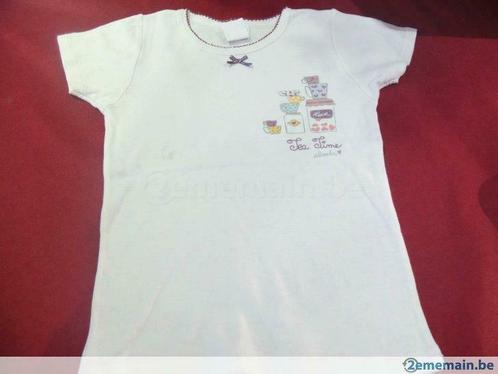 body courte manche marque absorba (petite tâche) taille 4/5, Kinderen en Baby's, Kinderkleding | Maat 104, Gebruikt, Meisje, Nacht- of Onderkleding