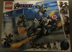 LEGO 76123 Captain America: Outriders Attack, Kinderen en Baby's, Speelgoed | Duplo en Lego, Nieuw, Complete set, Ophalen of Verzenden