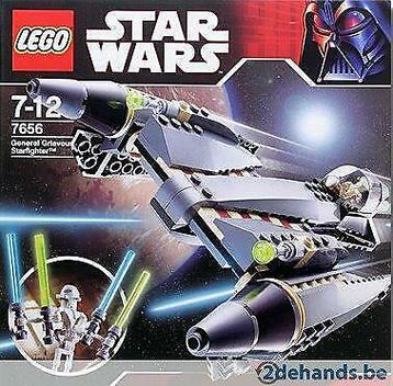 LEGO 7656 Star Wars General Grievous Starfighter, Enlèvement ou Envoi, Utilisé, Ensemble complet, Lego