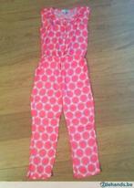 roze-wit jumpsuit mt 128, Kinderen en Baby's, Kinderkleding | Maat 128, Gebruikt