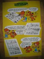 BOULE ET BILL ROBA VERRON AFFICHE BD DESSIN INEDIT, Neuf, Enlèvement ou Envoi, Une BD, Roba