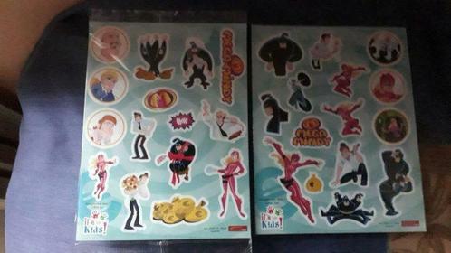 Mega Mindy 'Only for kids' stickervel x 2, Collections, Collections Autre, Neuf, Envoi