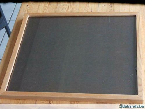 1 kader in blank hout, Huis en Inrichting, Woonaccessoires | Lijsten, Gebruikt, Hout, Ophalen of Verzenden