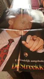 Dirk Frimout poster 1992 proficiat, Ophalen of Verzenden, Zo goed als nieuw, Overige onderwerpen