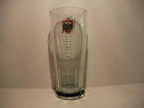 Verres Jupiler: Tauro - Force + verre 1/2 litre, Collections, Verres & Petits Verres, Comme neuf, Verre à bière, Envoi