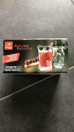 Bormioli Amuse bouche glaasjes (6), Ophalen of Verzenden, Nieuw