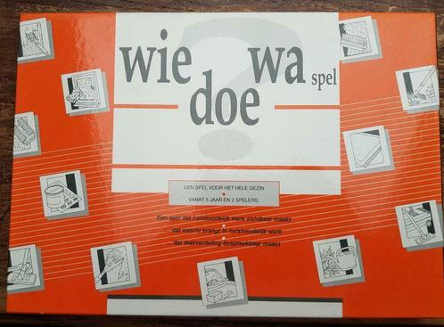 Educatief spel Wie Doe Wa?, Hobby & Loisirs créatifs, Jeux de société | Autre, Comme neuf, Cinq joueurs ou plus, Enlèvement ou Envoi