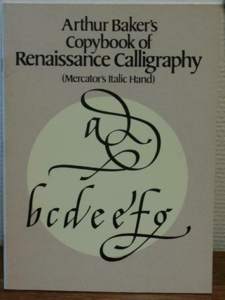 Arthur Baker's copybook of Renaissance calligraphy, Boeken, Overige Boeken, Nieuw, Ophalen of Verzenden
