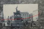 Postkaart 18/11/1907 Brussel, Place Royale met trams, België, Collections, Affranchie, Bruxelles (Capitale), Enlèvement ou Envoi