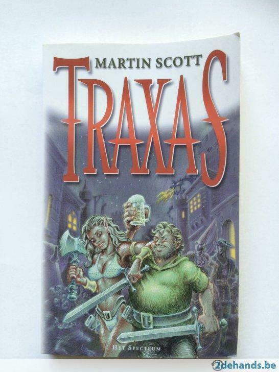 Traxas - Martin Scott, Boeken, Fantasy, Gelezen, Ophalen