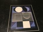 Hommage à Vasarely Cortier Dubois Dubreuil Delahaut Dewasne, Enlèvement ou Envoi, Comme neuf, Peinture et dessin