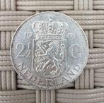 2 12 Gulden - 1961 - Nederland - Koningin Juliana, Koningin Juliana, Zilver, Ophalen of Verzenden, Losse munt
